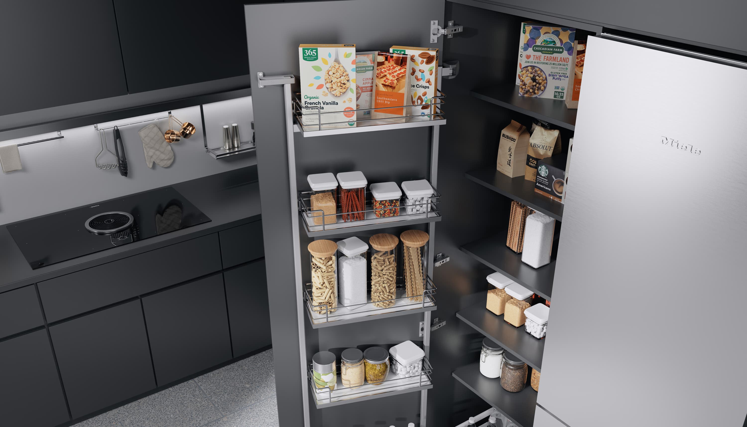 Tandem side III - Horní skříňky