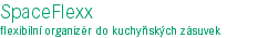 SpaceFlexx flexibilní organizér do kuchyňských zásuvek